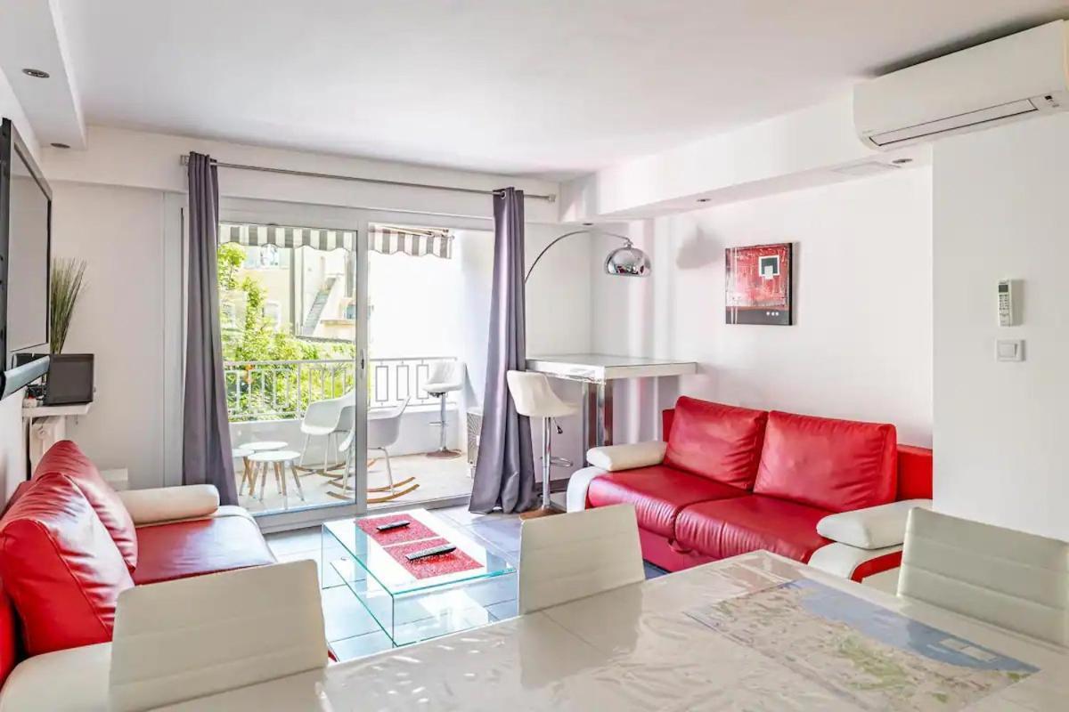 Superbe 3P 2Chambres, 2Terrasses Cannes Centre-Ville, 4 Min A Pied De La Croisette Sas-Meredith Loc Buitenkant foto