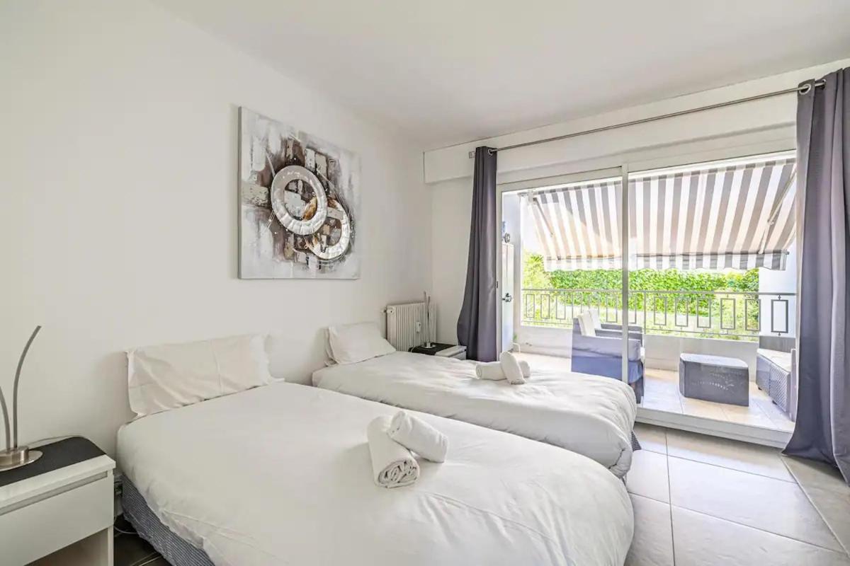 Superbe 3P 2Chambres, 2Terrasses Cannes Centre-Ville, 4 Min A Pied De La Croisette Sas-Meredith Loc Buitenkant foto